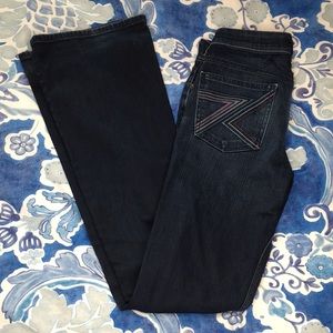 7 for all mankind boot cut dark wash Flynt 24